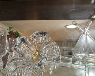 Art Glass Shell Bowl by Walther Glas