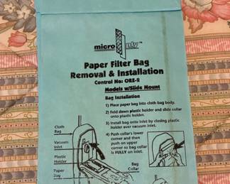Micro Ply Paper Filter Bags ORE
