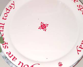 Waechtersbach You Are Special Today Red Plate