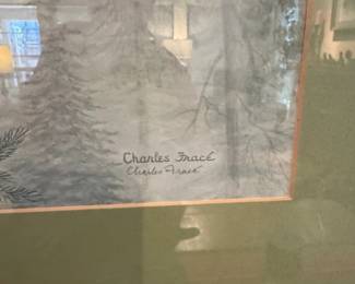 Charles Frac Lynx in Tree Limited Edition Print second image