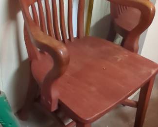 Bankers Chair with Spindle Back