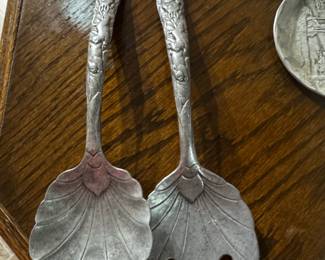 Arthur Court Grape Pattern Salad Servers