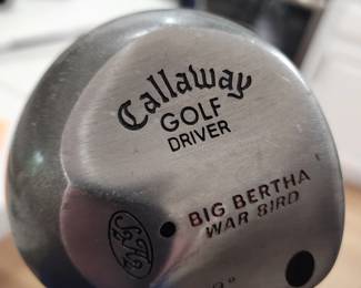 Calloway Golf Driver, Big Bertha War bird. S2H2