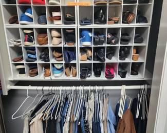 Shoe's and clothing Shoe's averaging 7's