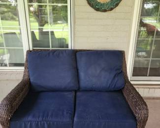 Hampton Bay Outdoor Loveseat