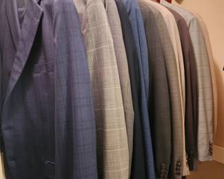 Dillard's mens suits size large and extra large 