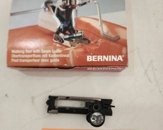 Bernina walking foot and Button foot