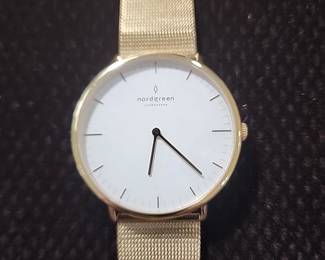 Nordgreen Copenhagen watch, designed in Denmark, Japanese movement serial number 4003882