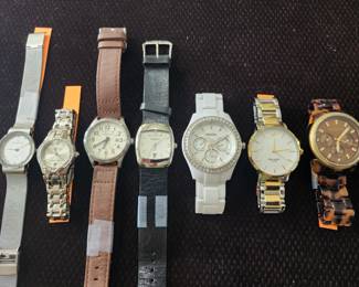 Skagen, Anne Klein, Eddie Bauer,  Fossil, Fossil, Kate Spade, and Michael Kors Ladies Watches