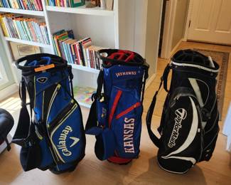 3 golf bags
