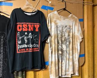Crosby,Stills,Nash and young concert shirt
