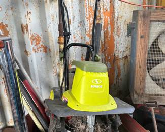 Electric tiller-works