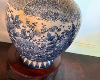Ceramic Vase (probably not from the Ming dynasty, but it's pretty!)