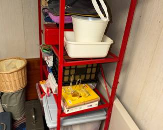oooh pretty metal shelves