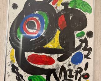 Miro "Sculptures" Galerie Maeght poster