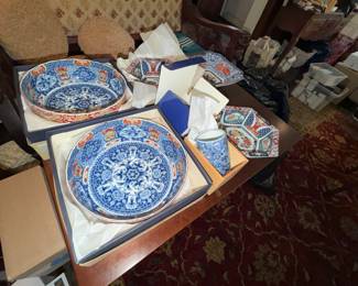More Imari new in boxes