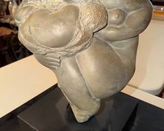 The Cloud Sculpture by Jose de Creeft, marked MPI on back