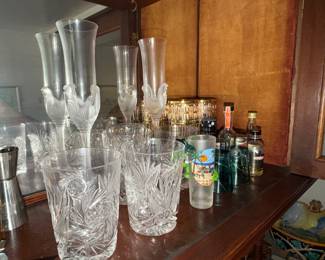 Crystal barware