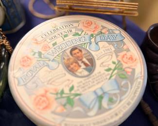 Royal Wedding commemorative collector plate