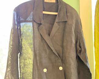 Olive linen jacket