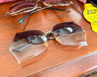 Vintage sunglasses and cases