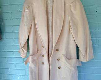 Cream pant suit