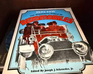 Vintage Wonderful World of Automobiles book