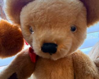 Classic mohair-style teddy bear