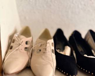 Collection of women's shoes