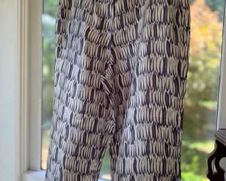 Patterned dress trousers