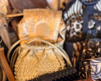 Assorted handbags and clutches