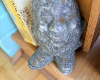 Concrete garden statue figure