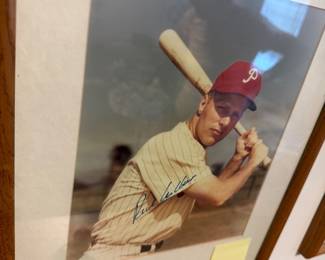 C2 Signed Richie Ashburn from the Philadelphia Phillies
