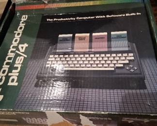 Vintage Commodore Plus/4 personal computer