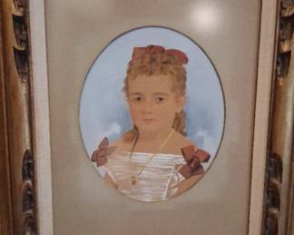 19th-century oil portrait unknown