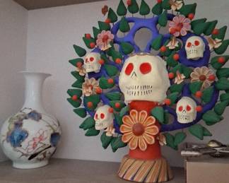 Mexican Pottery "Tree of Life" sculpture