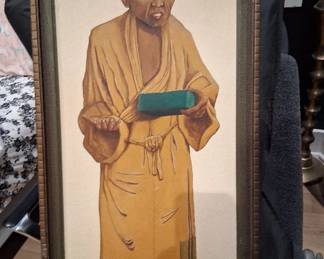 Asian art unknown beggar