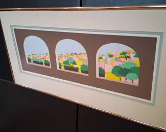 Tania Traver "City on a Hill" 1978