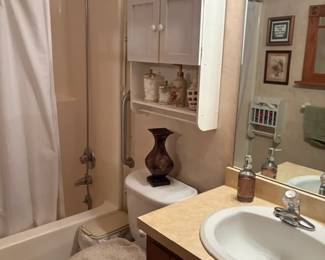bathroom tub toilet