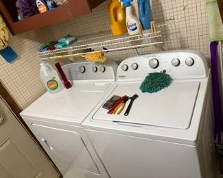 washer and dryer