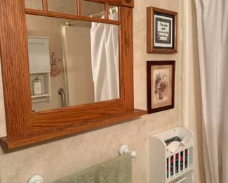bathroom mirror