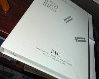 book about Watches IWC Schaffhausen catalog