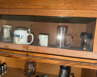 Gorgeous barrister book case mit steins