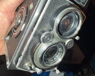 Rolleiflex Twin-Lens Reflex TLR Camera w/ Zeiss Tessar lenses