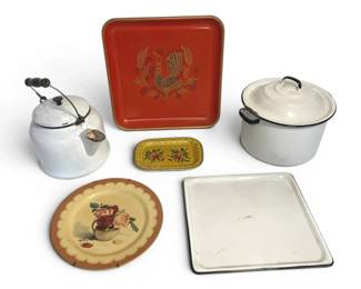 White Enamel Ware And More