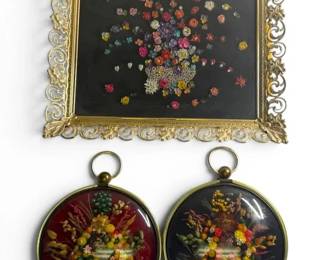 Framed Preserved Flowers  More