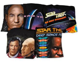 Star Trek Graphic TShirts Size XL