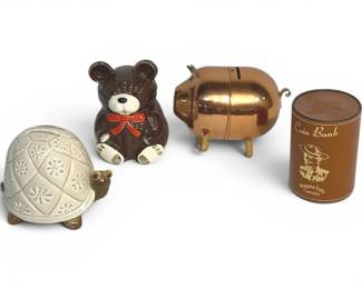 Four Piggy Banks