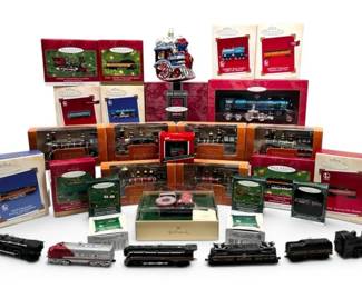 Hallmark  Roman Train Ornaments