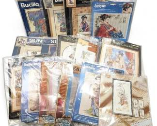 Asian CrossStitch Embroidery Kits